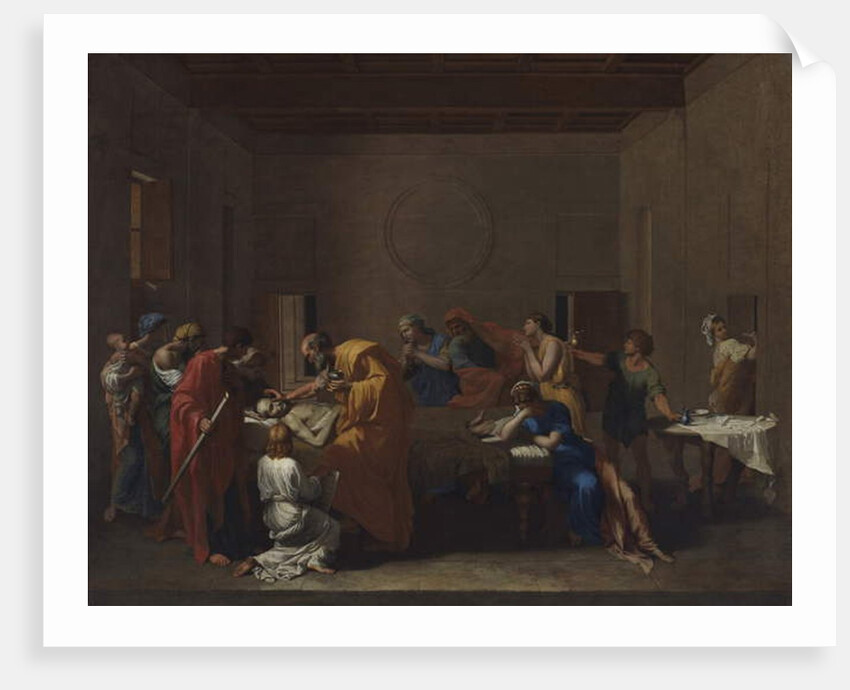 Extreme Unction by Nicolas Poussin