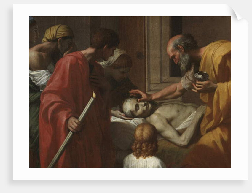 Extreme Unction by Nicolas Poussin
