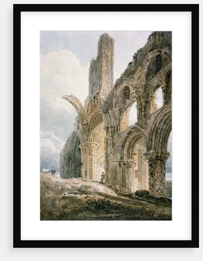 Lindisfarne Abbey, c.1797 by Thomas Girtin