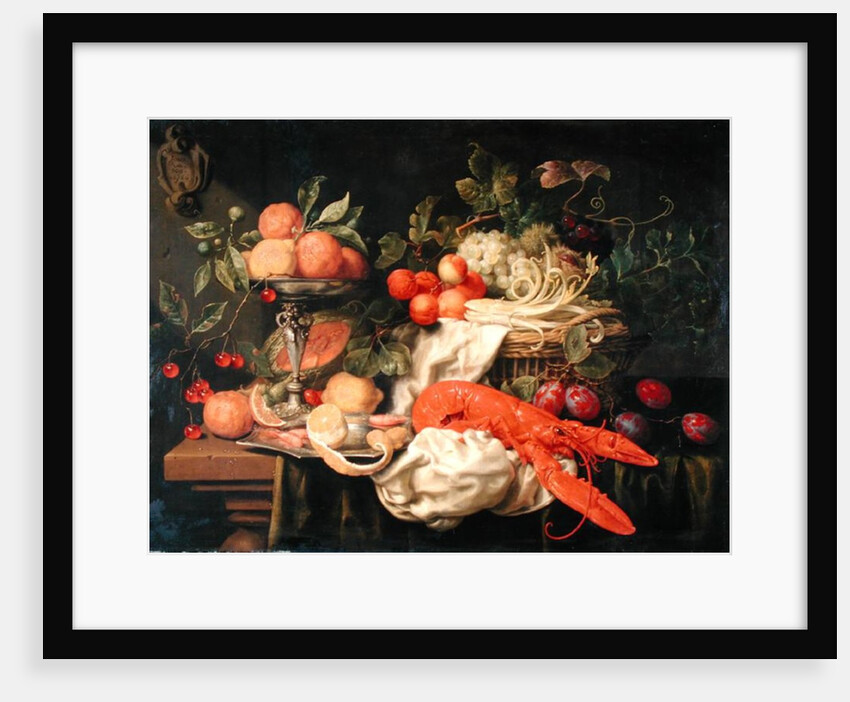 Still Life with Lobster, 1660 by Joris van Son