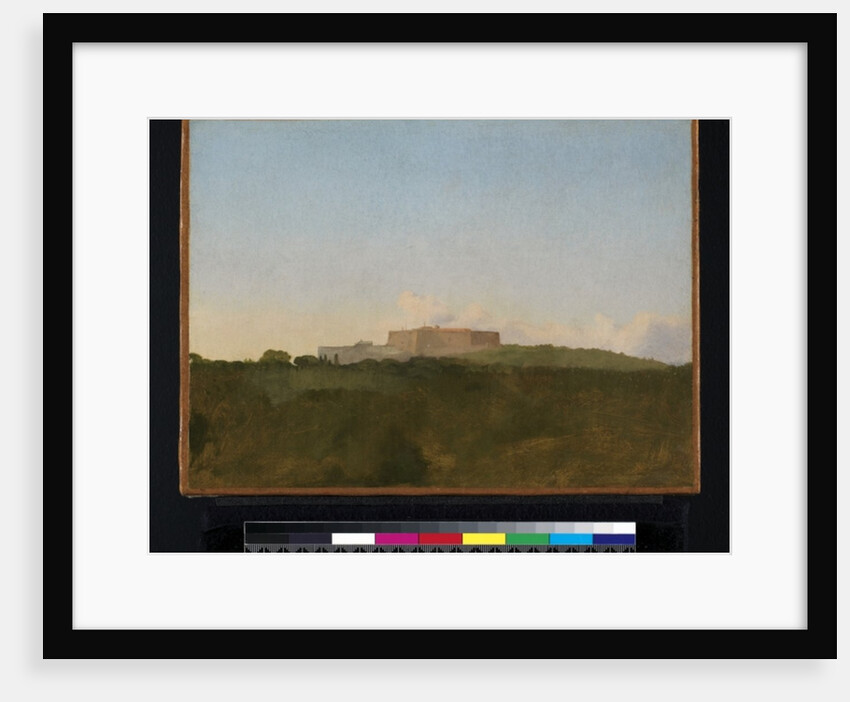 The Castel Sant'Elmo, Naples by Edgar Degas