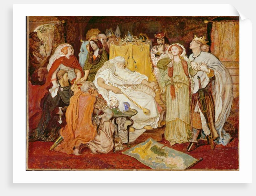 Cordelia's Portion, c.1867-75 by Ford Madox Brown