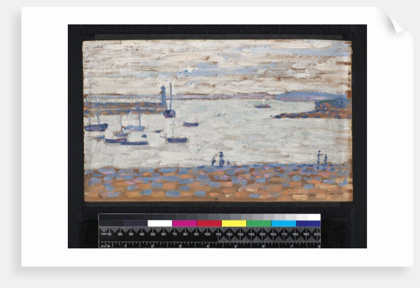 The Entry to the Port, Portrieux by Paul Signac