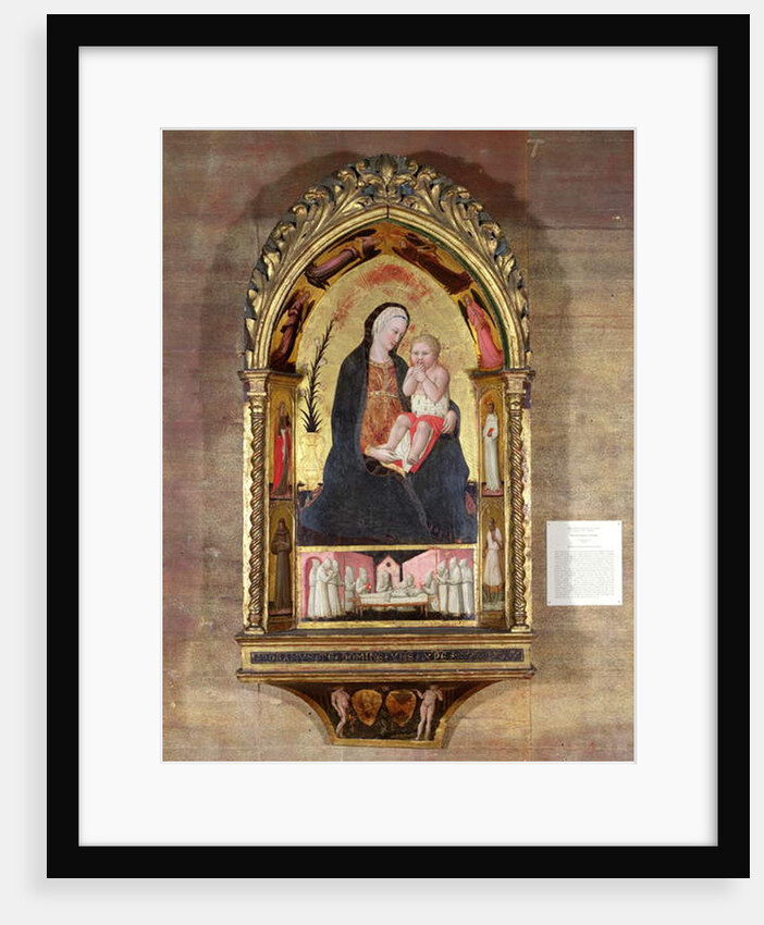 The Virgin of Humility with Angels and Saints, c.1440 by Paolo di Stefano Badaloni Schiavo