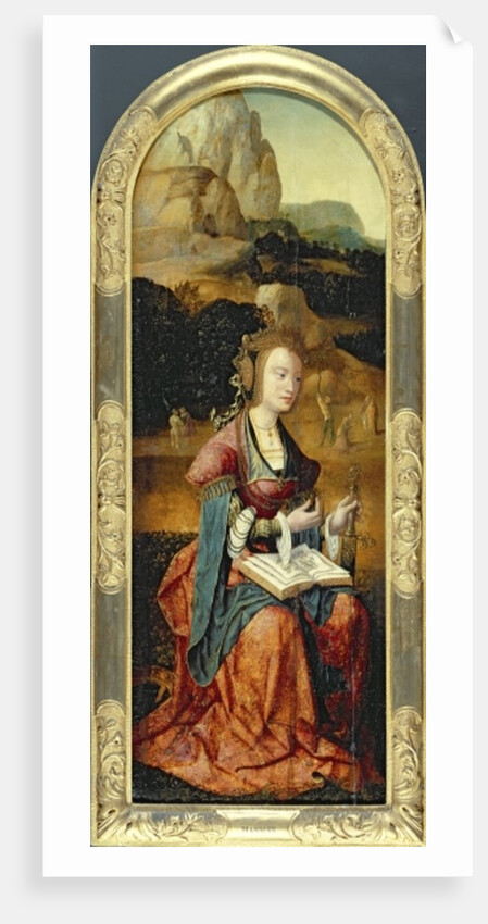 St. Catherine of Alexandria, early 16th century by Flemish School