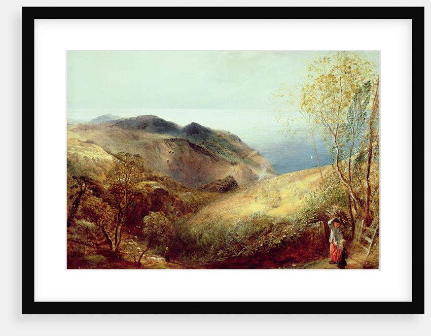 On Chalden Down, Dorset, c.1834-35 by Samuel Palmer