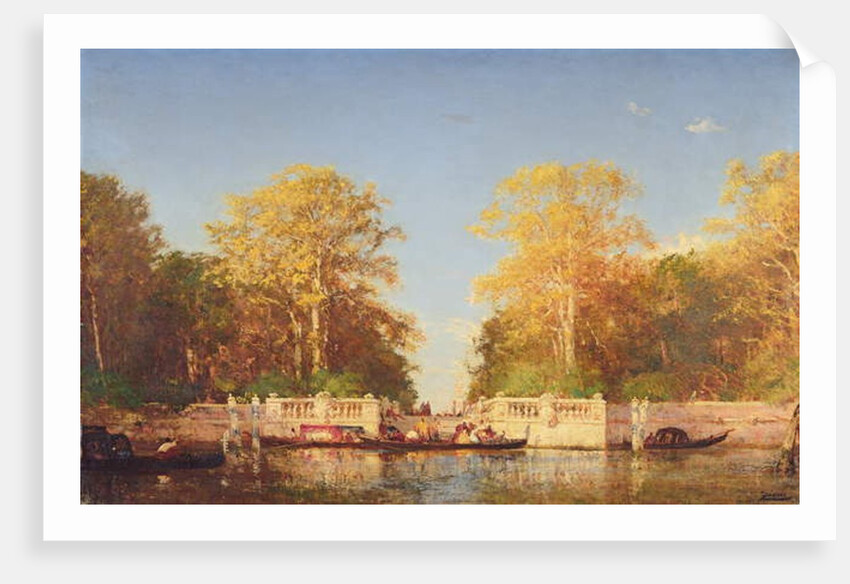 A View in Venice by Felix Ziem