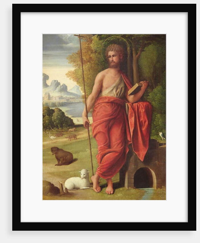 St. John the Baptist in the Wilderness, c.1525 by Ortolano