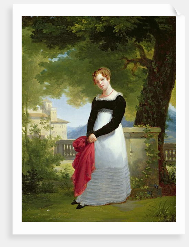 Portrait of Adelaide-Sophie Cleret, c.1817 by Francois Edouard Picot