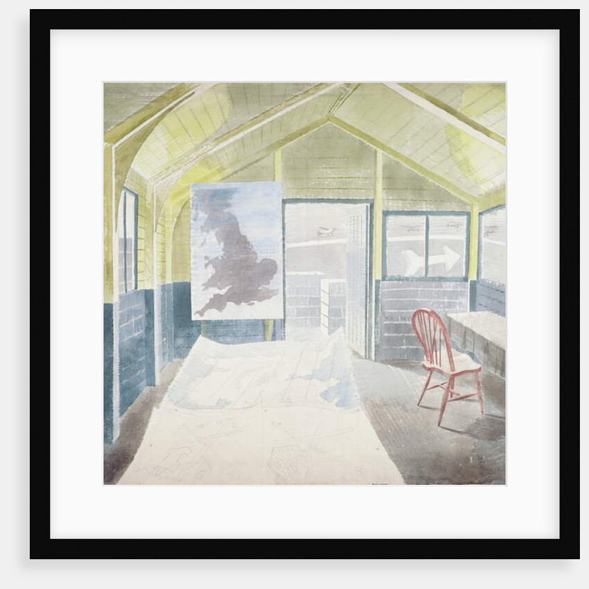 The Operations Room by Eric Ravilious