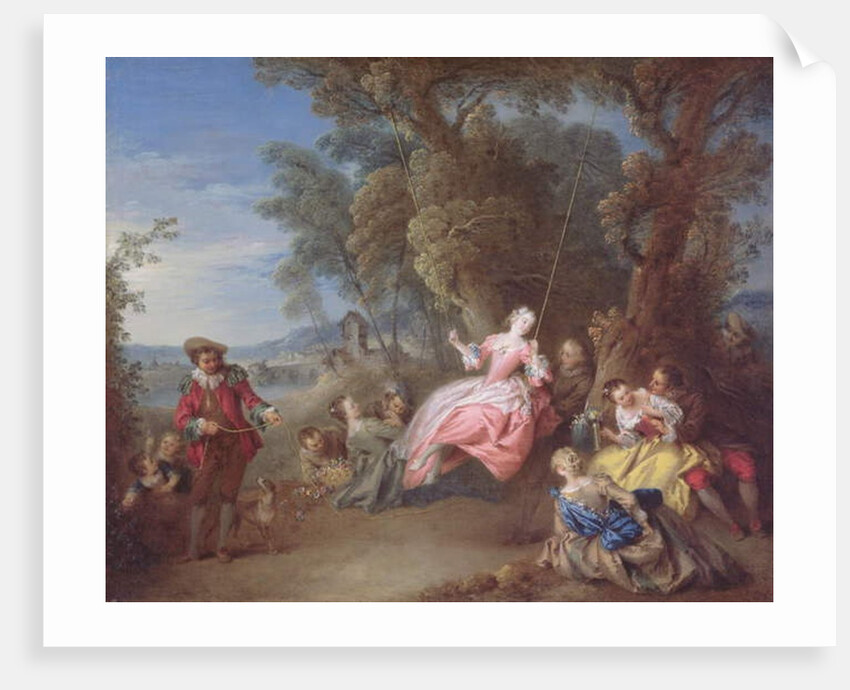 The Swing by Jean-Baptiste Joseph Pater