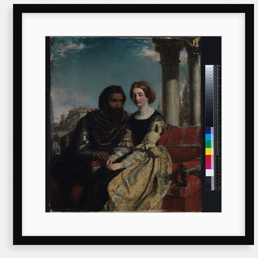 Othello and Desdemona, c.1840/56 by William Powell Frith