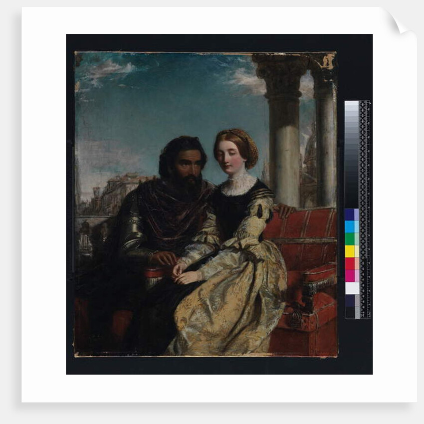 Othello and Desdemona, c.1840/56 by William Powell Frith