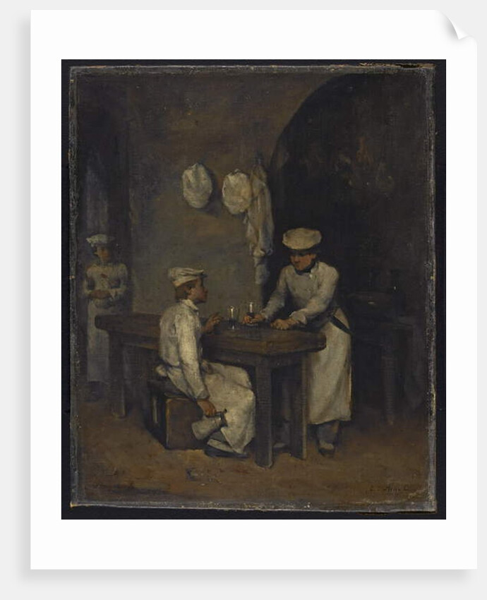 The Cooks by Auguste Theodule Ribot
