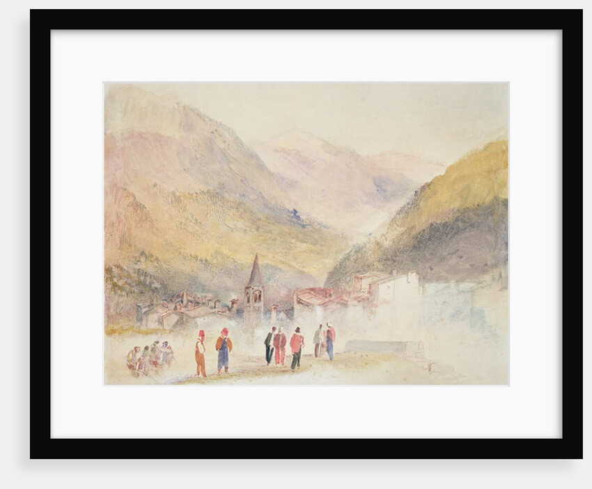 Pre St Didier, 1836 by Joseph Mallord William Turner