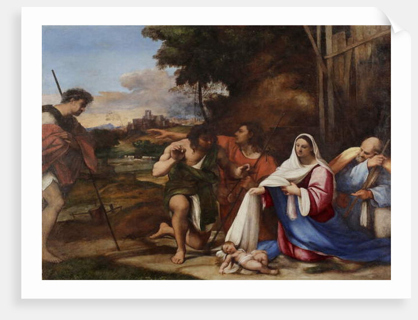 Adoration of the Shepherds, 1510 by Sebastiano del (c.1485-1547) Piombo