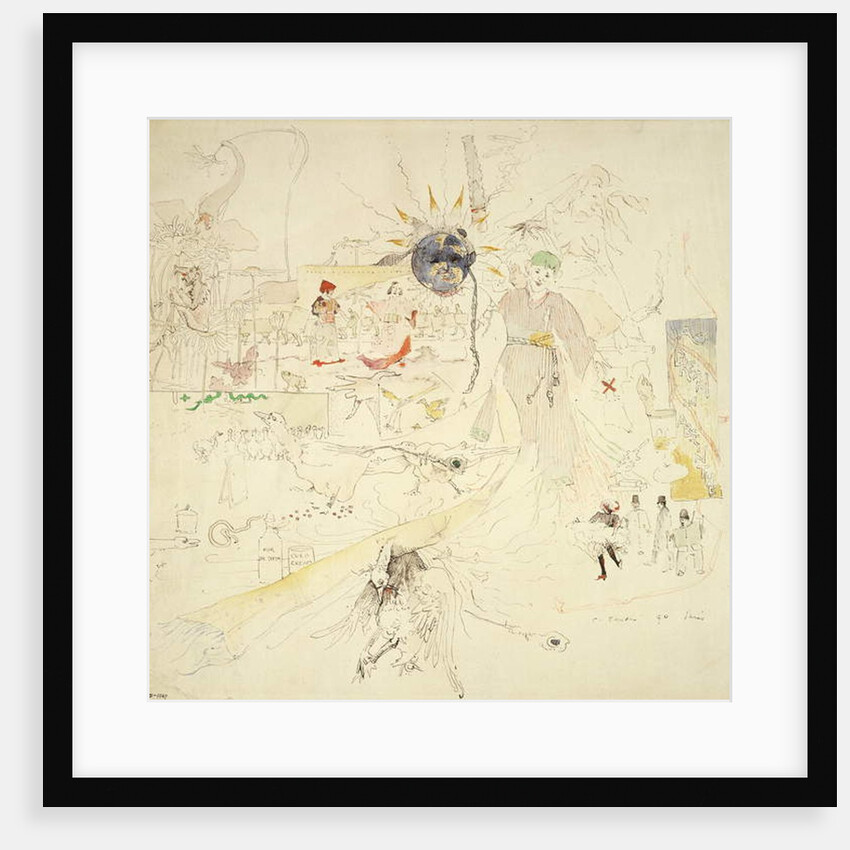 A dream in absinthe, 1890 by Charles Edward Conder