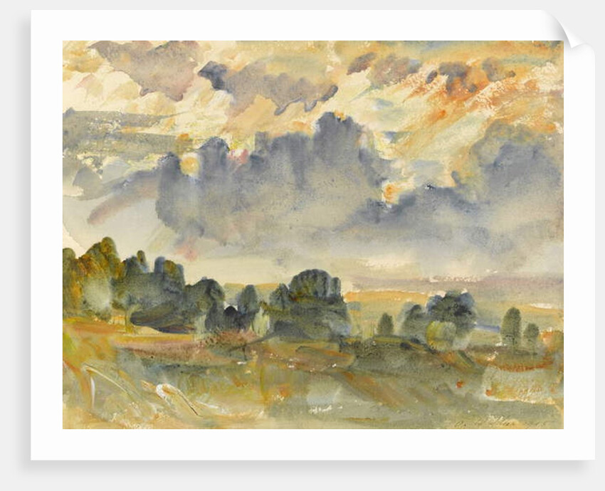 Sunset, 1915 by Philip Wilson Steer