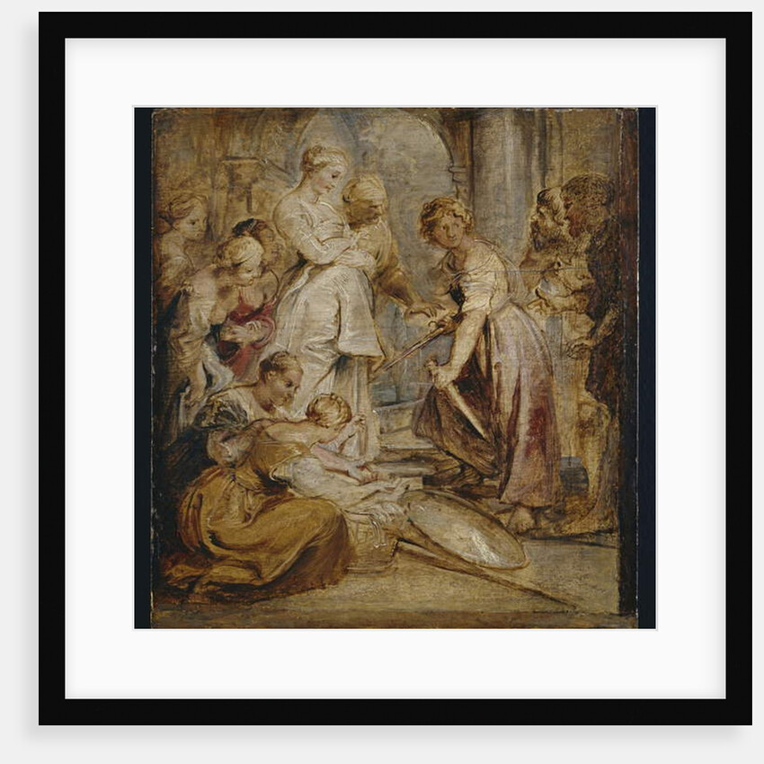 The Discovery of Achilles among the Daughters of Lykomedes, c.1618 by Peter Paul Rubens