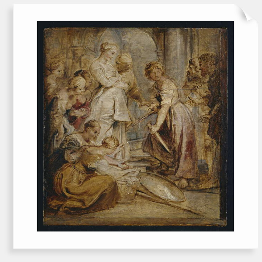 The Discovery of Achilles among the Daughters of Lykomedes, c.1618 by Peter Paul Rubens