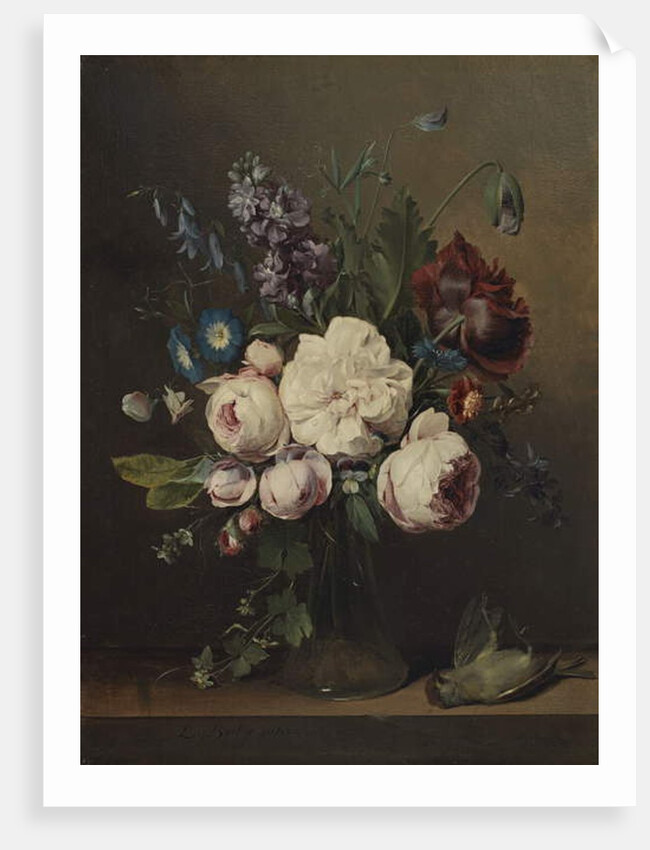 A Vase of Flowers by Louis Leopold Boilly