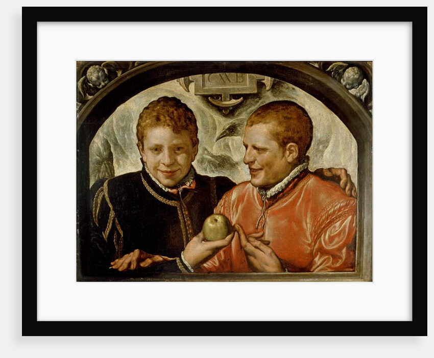 Two Young Men by Crispin van den Broeck