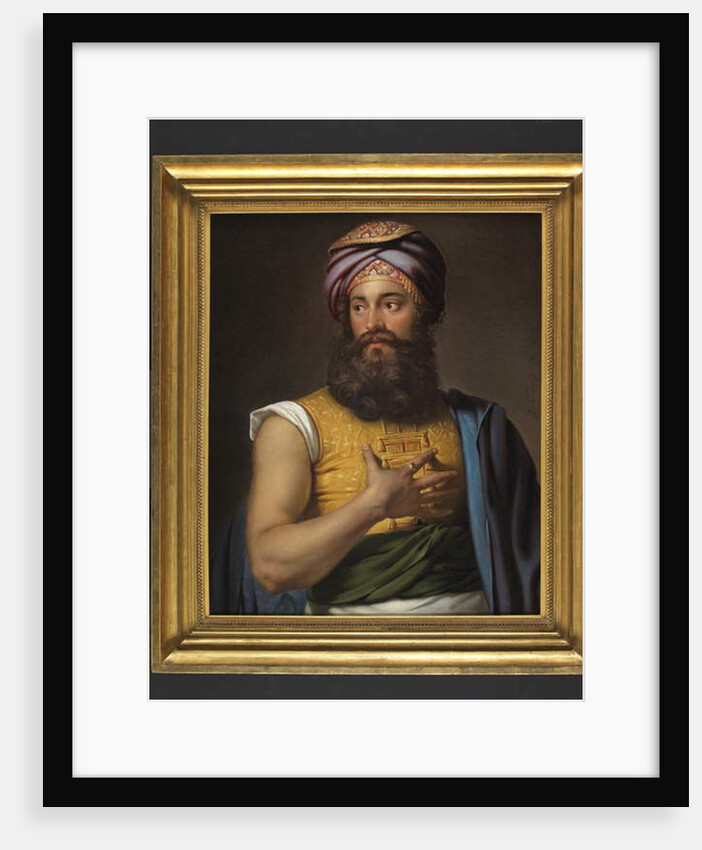 The Great Belzoni, 1824 by Jan Adam Janszoon Kruseman