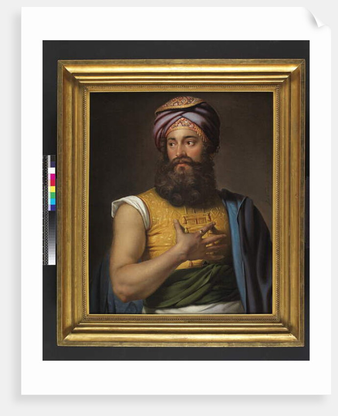 The Great Belzoni, 1824 by Jan Adam Janszoon Kruseman