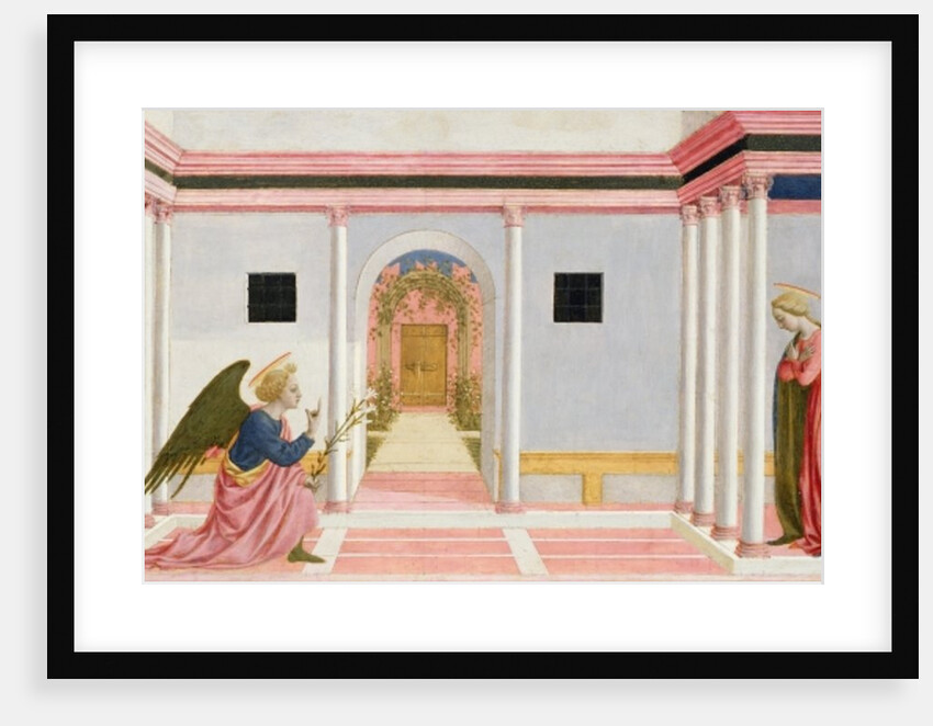 The Annunciation by Domenico Veneziano