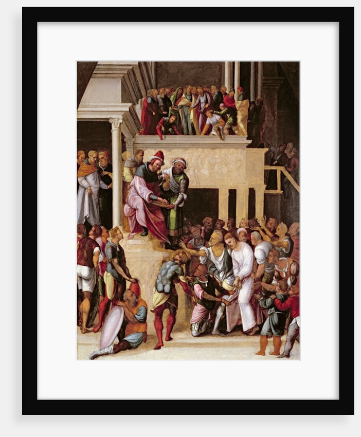 Christ Before Pilate, c.1530 by Lodovico Mazzolino