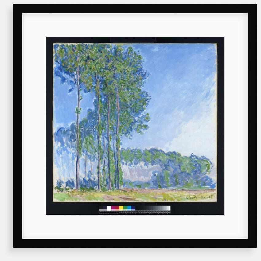 Poplars, 1891 by Claude Monet