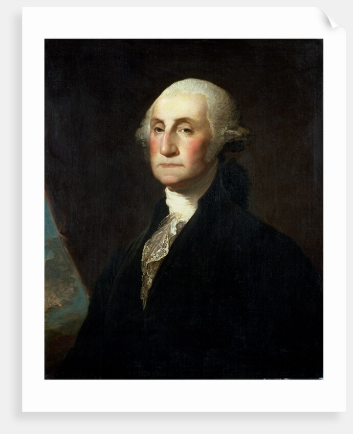 Portrait of George Washington, before 1801 by Gilbert Stuart