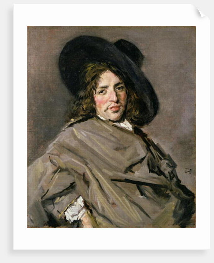 Portrait of an Unknown Man, 1660-63 by Frans Hals