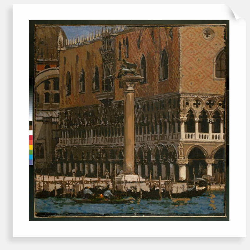 The Lion of St. Mark, c.1895-96 by Walter Richard Sickert