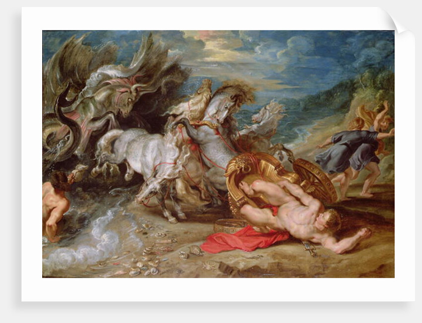 The Death of Hippolytus, c.1611-13 by Peter Paul Rubens