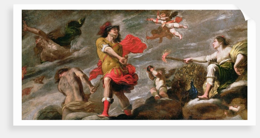 Juno and Mars, c.1650 by Giovanni Battista Carlone