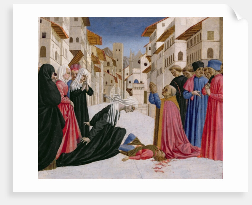 The Miracle of St. Zenobius, 1442-48 by Domenico Veneziano