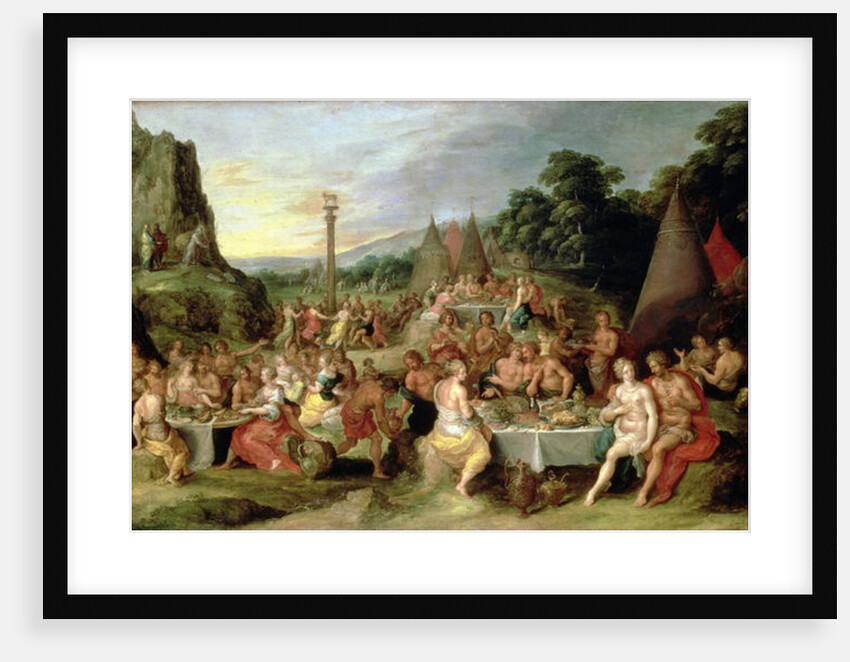 The Worship of the Golden Calf, c.1630-35 by Frans II the Younger Francken