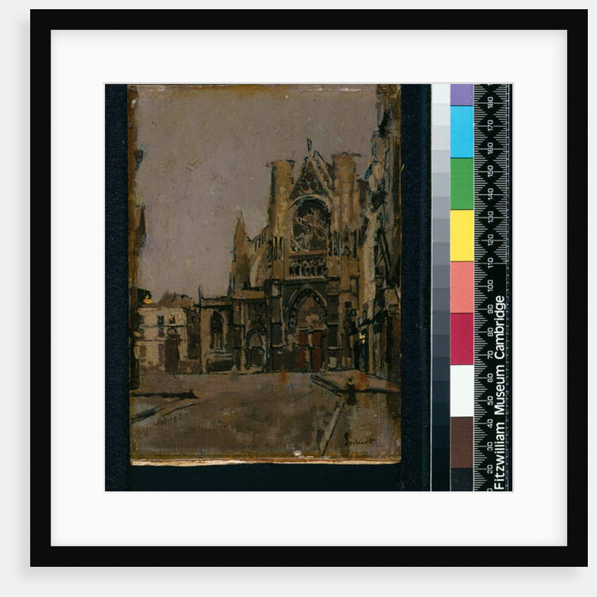 Church of St Jacques, Dieppe, 1899-1900 by Walter Richard Sickert