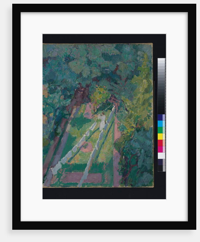 A view from the window at 6 Cambrian Road, Richmond, before 1914 by Spencer Frederick Gore