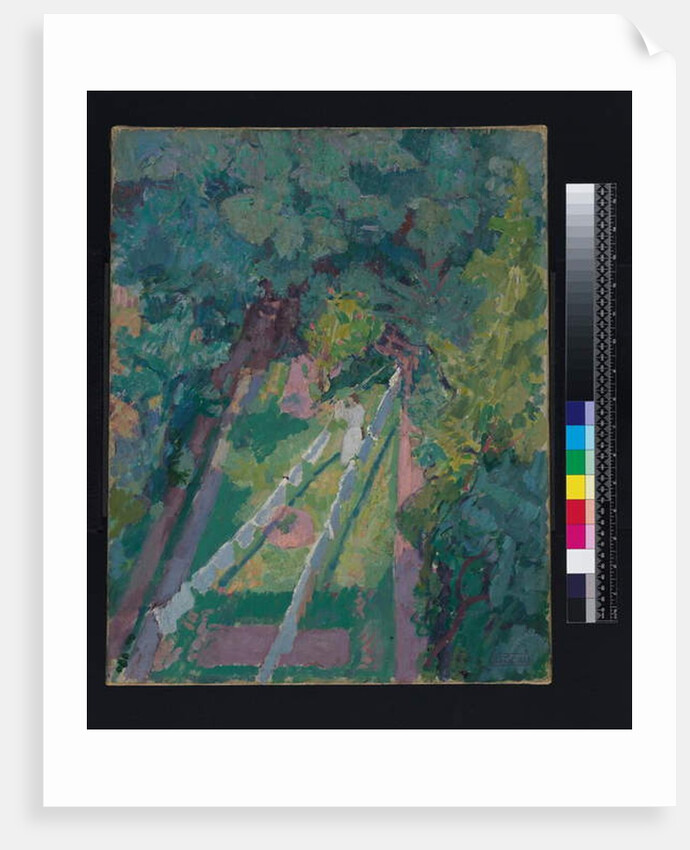 A view from the window at 6 Cambrian Road, Richmond, before 1914 by Spencer Frederick Gore