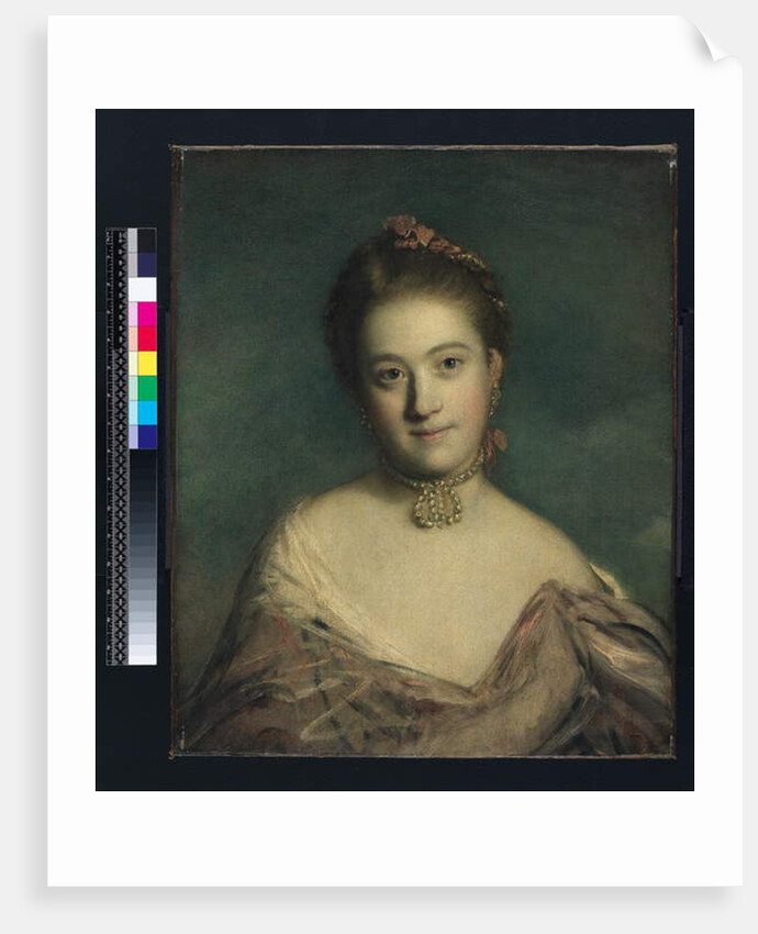 Mrs Angelo, 1760 by Joshua Reynolds