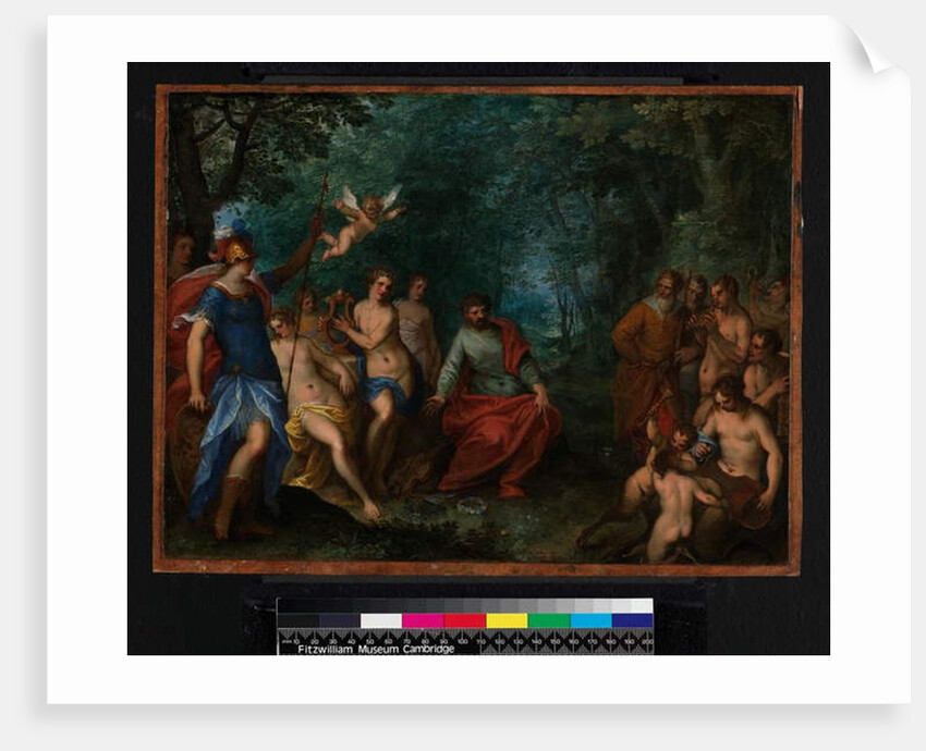 The Contest of Apollo and Pan, 1599 by Hans I or Johann Rottenhammer