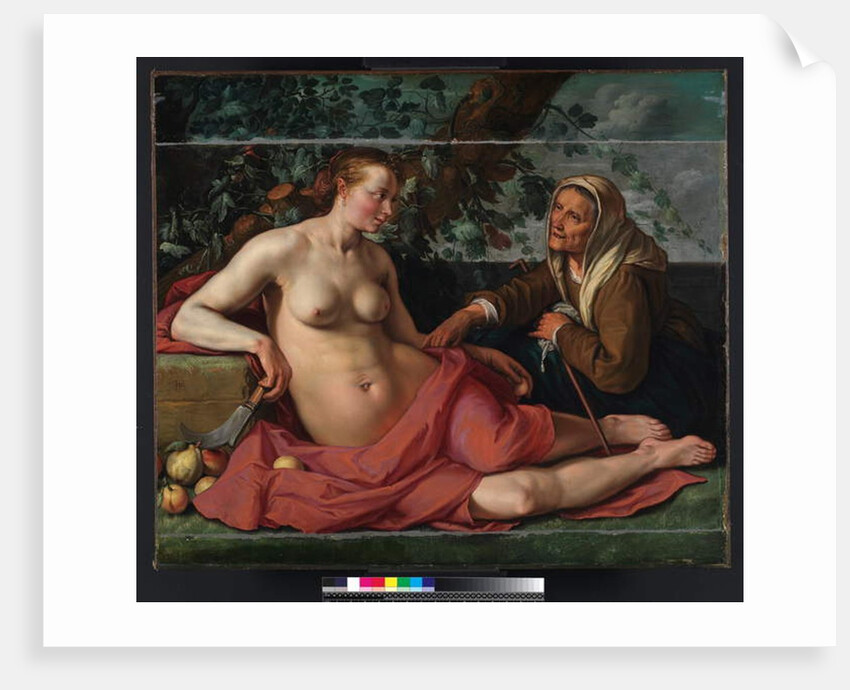 Vertumnus and Pomona, 1615 by Hendrik Goltzius