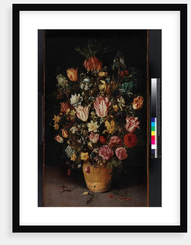 Tub of flowers, 1614 by Kasper or Gaspar van den Hoecke