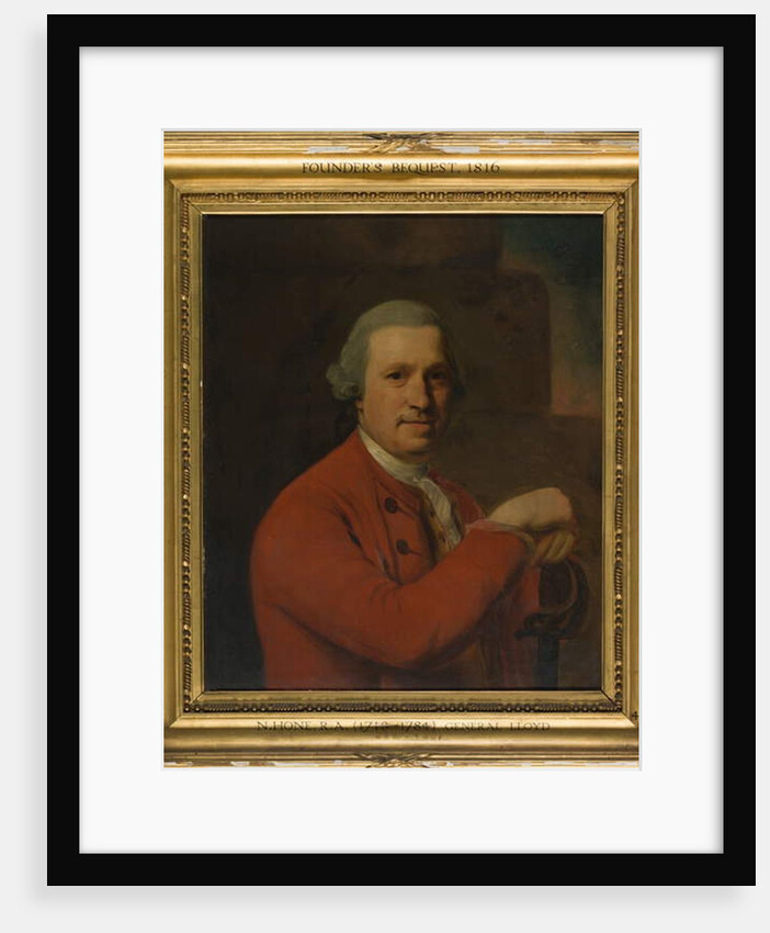 General Lloyd, 1773 by Nathaniel Hone