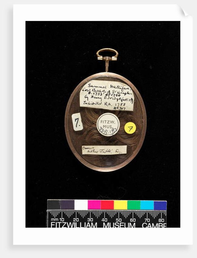 Samuel Hallifax, LL.D., D.D., Bishop of Gloucester 1733-90, 1788 by Henry Edridge