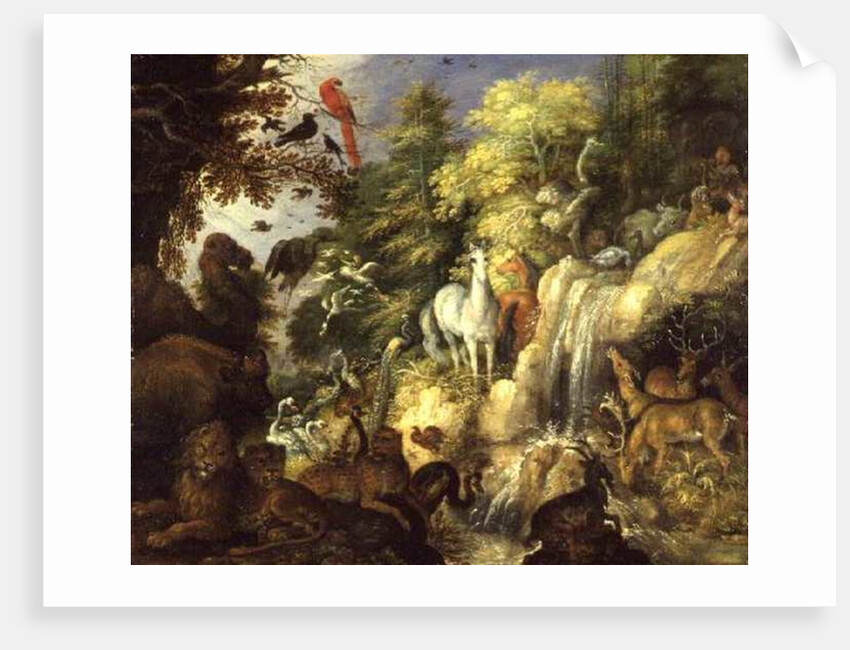 Orpheus with Birds and Beasts, 1622 by Roelandt Jacobsz. Savery