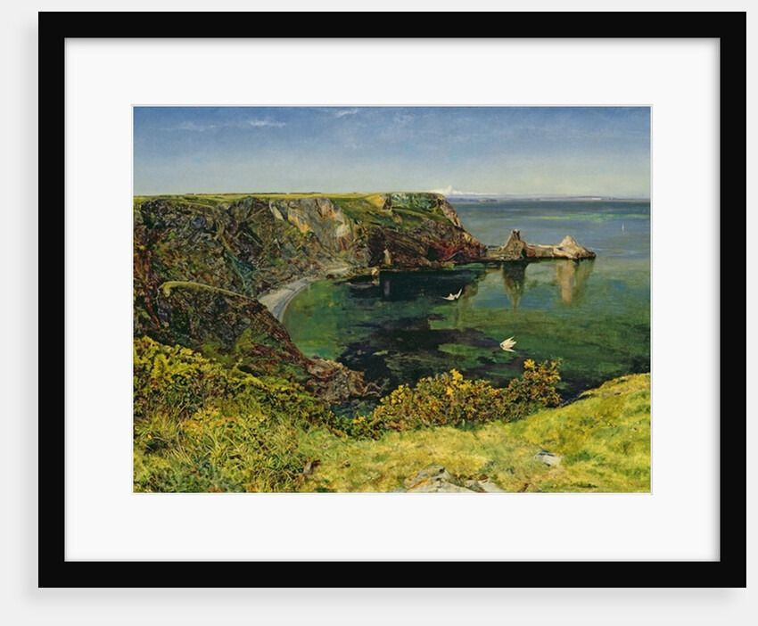 Anstey's Cove, Devon, 1854 by John William Inchbold