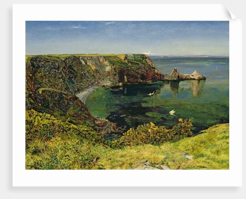 Anstey's Cove, Devon, 1854 by John William Inchbold